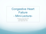Congestive Heart Failure - UC Irvine`s Department of Medicine