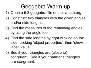 Corresponding Parts of Congruent Triangles