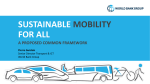 SUSTAINABLE MOBILITY FOR ALL Pierre Guislain