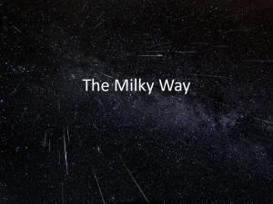 Constituents of the Milky Way