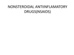 NONSTEROIDAL ANTIINFLAMATORY DRUGS(NSAIDS)