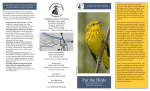 For the Birds - Audubon Society of Portland