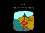 6.4 Metamorphic Rock