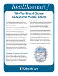 Why You Should Choose an Academic Medical Center