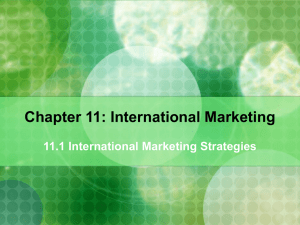 Centralized Marketing Strategy