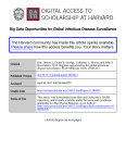 Big Data Opportunities for Global Infectious Disease Surveillance