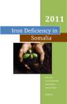 Iron Deficiency in Somalia