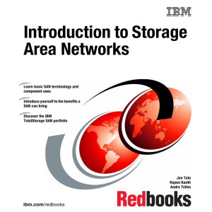 Introduction to Storage Area Networks