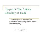 Chapter 5: The Political Economy of Trade.