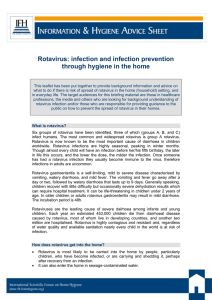 Rotavirus - International Scientific Forum on Home Hygiene
