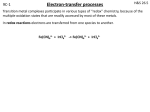 Electron-transfer processes