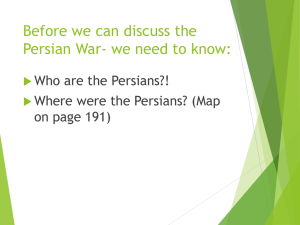Persian wars Ch7.3 - OCPS TeacherPress
