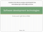 Software development technologies