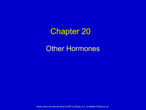 Other Hormones Thyroid Disorders