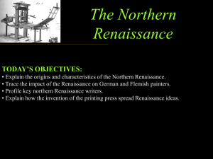 Northern Renaissance PPT