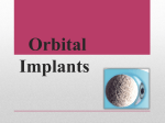 Orbital Implants