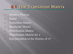 Example Transition Matrix