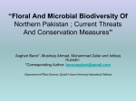 Biodiversity and conservation in Pakistan