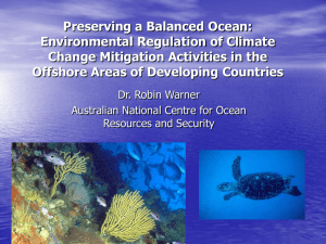Preserving a Balanced Ocean - IUCN Academy of Environmental Law