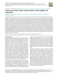 Global environmental change: local perceptions, understandings