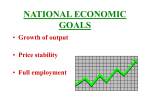 ECONOMIC GOALS