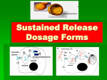 Sustained Release Dosage Forms The Sustained