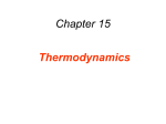 15.3 The First Law of Thermodynamics