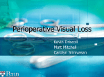 Periop Vision Loss