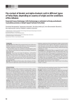 The content of linoleic and alpha-linolenic acid in different types of