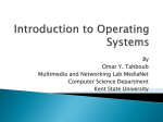 Introduction to Operating Systems - Computer Science