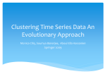 Clustering Time Series Data An Evolutionary