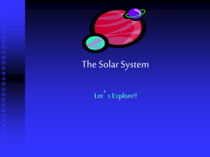 About the Solar System