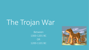 The Trojan War - shsd.k12.pa.us