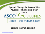 Systemic Therapy for Patients With Advanced HER2