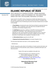 Islamic Republic Of Iran