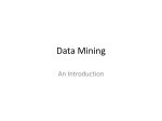 Data Mining - UET Taxila