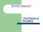 “British theatres”