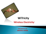 Wireless Electricity