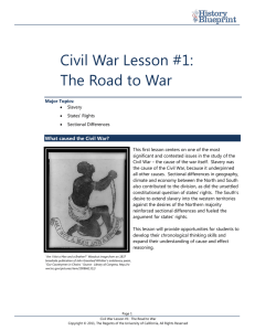 The Civil War - History Blueprint