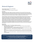 Network Engineer - PCI Strategic Management