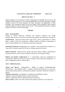 Conceptual Organic Chemistry