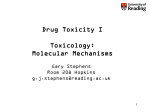 Powerpoint Presentation Toxicology Lecture