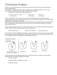 7.014 Section Problem: