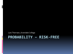 Probability – Risk-Free