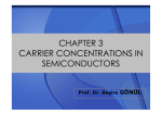 chapter 3 carrier concentrations