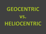 GEOCENTRIC vs. HELIOCENTRIC - Brighten Academy​Middle
