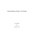 Islam Religious History: The Kaaba