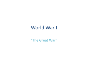 World War I