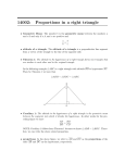 14002: Proportions in a right triangle