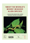 100 of the world`s worst invasive alien species